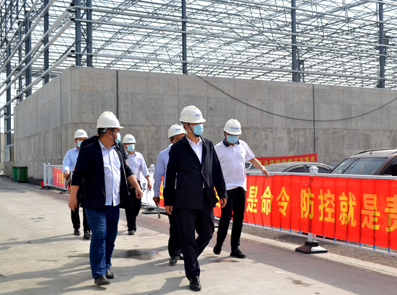 公司黨委副書記、總經(jīng)理張俊到新途公司調研指導工作