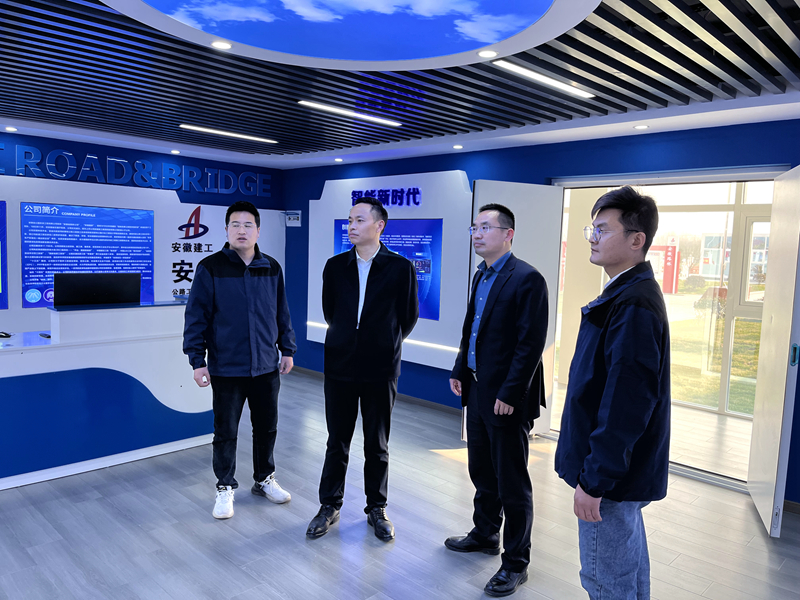公司黨委副書記、總經理張俊到霍邱縣市政基礎設施提升PPP項目調研3