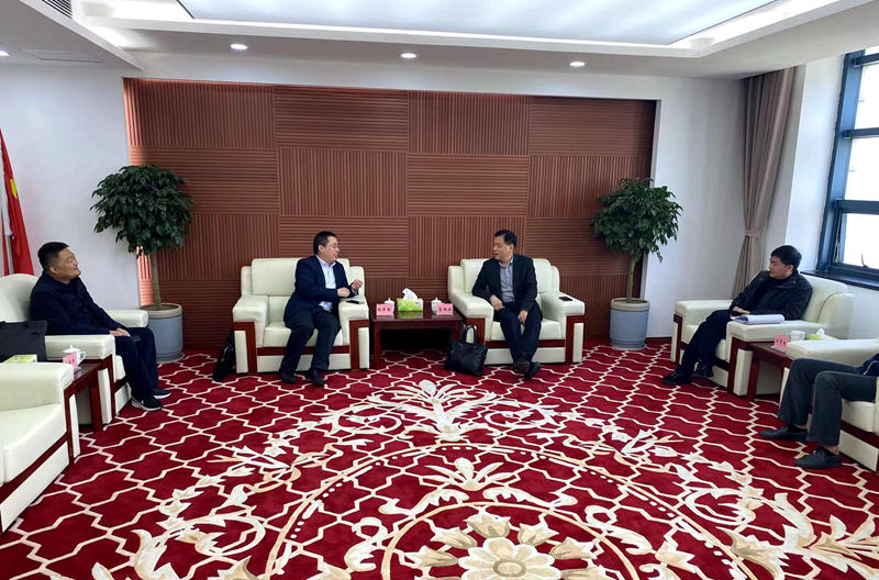 公司黨委書記、董事長錢申春率隊(duì)拜訪蕪湖市繁昌區(qū)委區(qū)政府